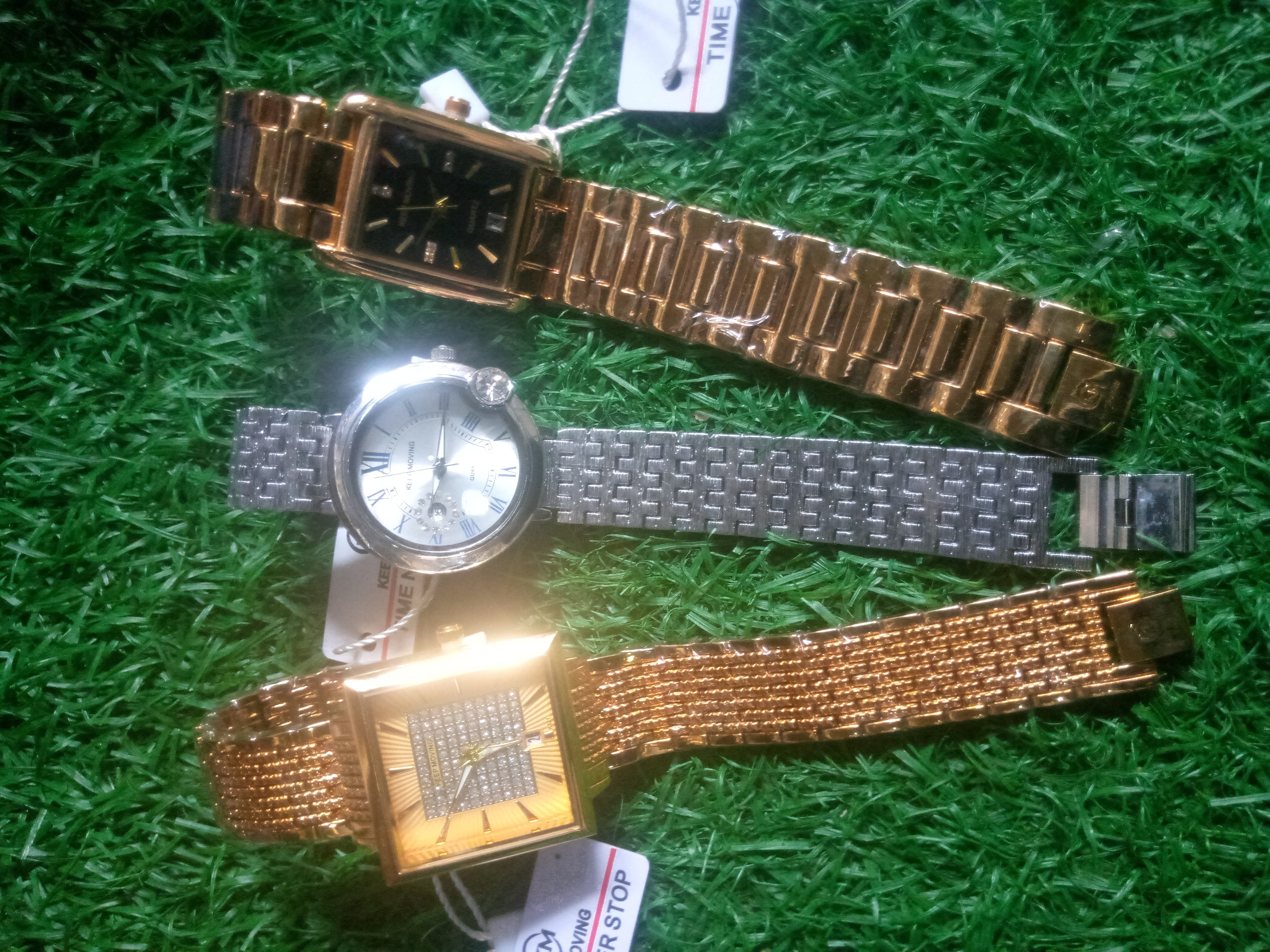 Keep Moving Wrist Watch
