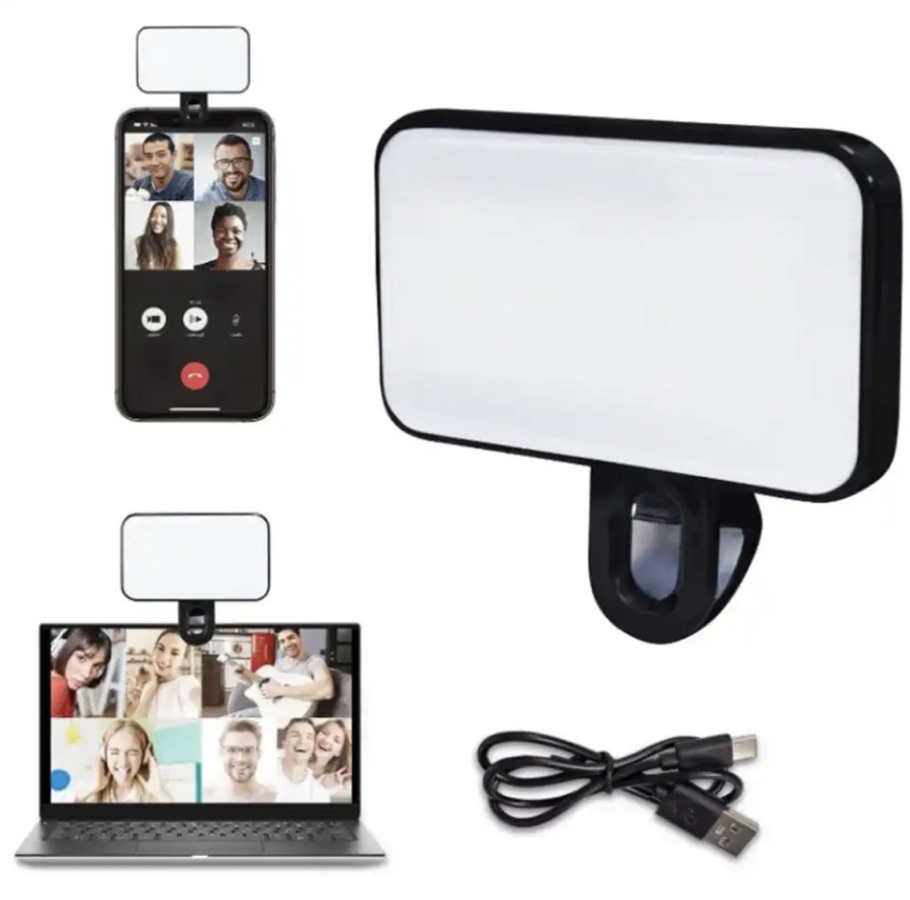 PORTABLE MULTIFUNCTIONAL RECHARGEABLE (CLIP-ON LED CUBE LIGHT)