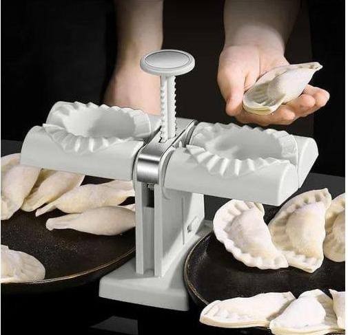 DOUBLE HEAD AUTOMATIC STEEL DUMPLING MOLD MAKER