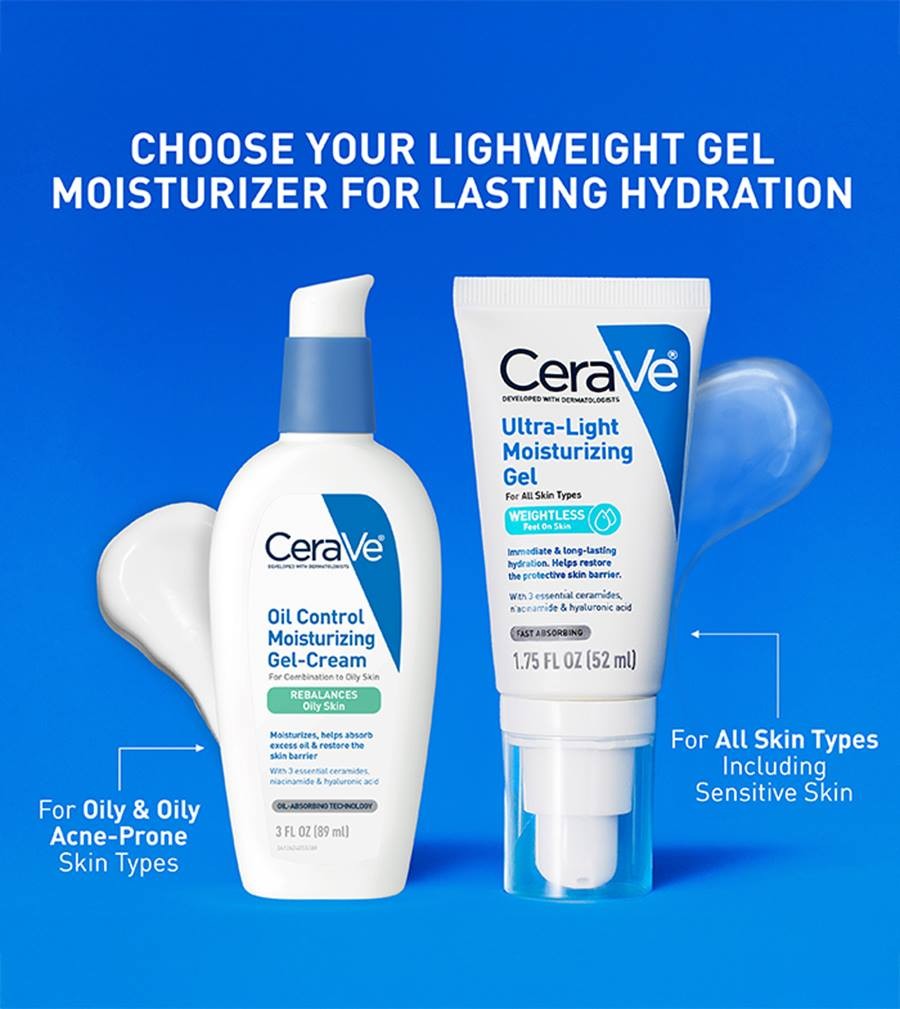 CERAVE ULTRA-LIGHT MOISTURIZING GEL