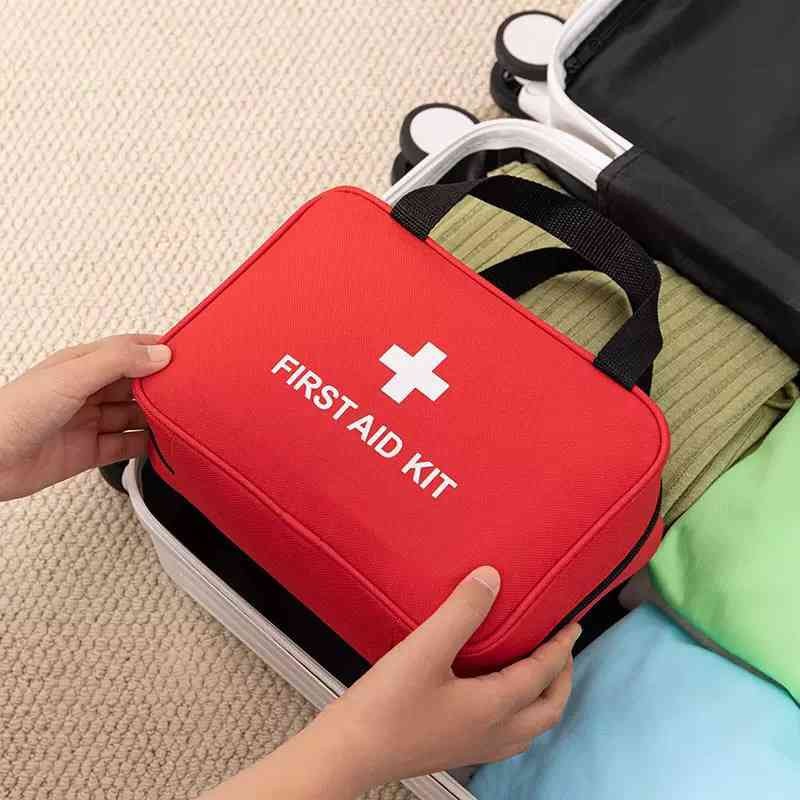 COMPACT MEDICAL POUCH – FIRST AID KIT BAG FOR EMERGENCY, HOME & OUTDOOR ACTIVITIES (FIRST AID KIT BAG)